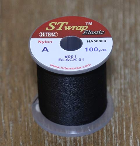 Hitena STWRAP Rod Wrapping Thread - Nylon Winding Thread. Wraps Super Easy. Sits Perfectly Flat on Blank. Less Fuzzy. Most Acclaimed by Professional Builders