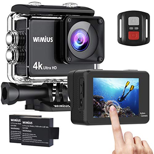 WiMiUS 4K WiFi Sports Action Camera Ultra HD Waterproof DV Camcorder 16MP Underwater 170 Degree Wide Angle