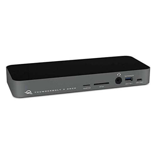 Book Cover OWC 14-Port Thunderbolt 3 Dock with Cable, Compatible with Windows PC and Mac, Space Gray, (OWCTB3DK14PSG)