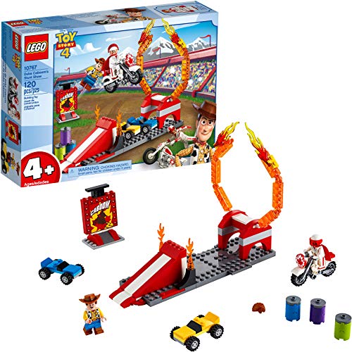 Book Cover LEGO | Disney Pixarâ€™s Toy Story Duke Caboomâ€™s Stunt Show 10767 Building Kit (120 Pieces)