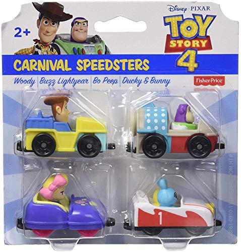 Book Cover Fisher-Price DisneyÂ·Pixar Toy Story 4 Carnival Speedsters