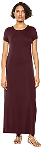 Amazon Essentials Women's Short-Sleeve Maxi Dress