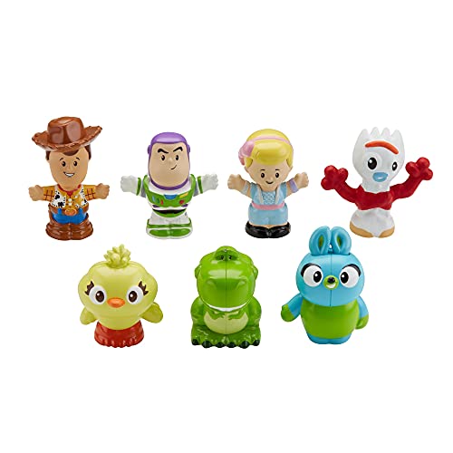 Book Cover Toy Story Disney 4, 7 Friends Pack by Little People