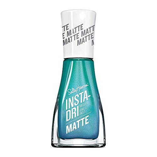 Sally Hansen Insta Dri Matte Metallics, Smouldering Teal, 0.31 Fl Oz (Pack of 1)