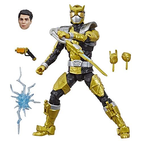 Hasbro Power Rangers Lightning Collection 6" Beast Morphers Gold Ranger Collectible Action Figure Toy with Accessories