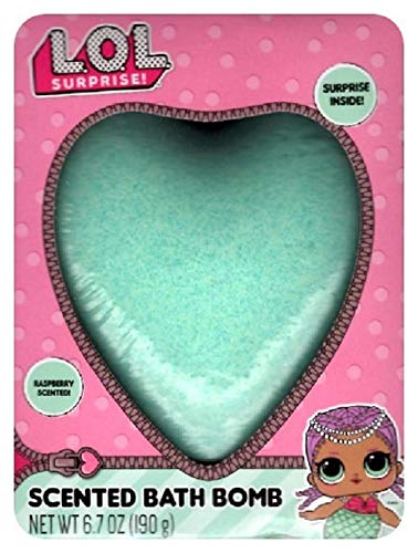 L.O.L Surprise! Scented Bath Bomb Fizzies with surprise inside! - RASPBERRY