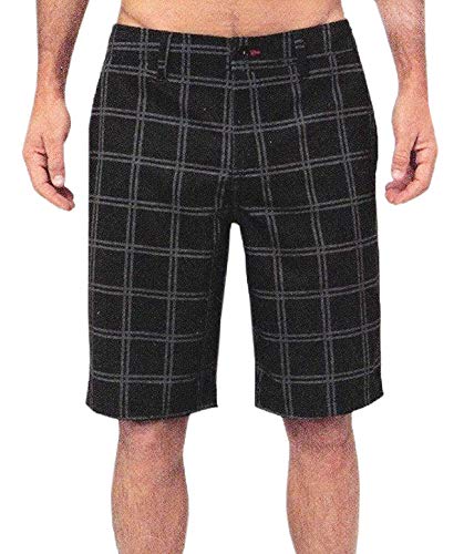 O'Neill Men's Quick-Drying Hybrid Short (Heather Black, 34)