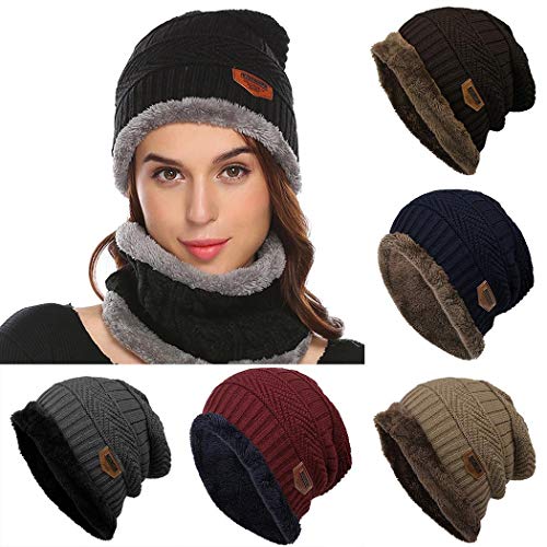 Book Cover Beanie Cap Knitted Soft Warm Winter Hat for Women and Men