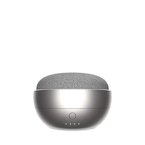 JOT Portable Battery Base for Google Home Mini (Silver)