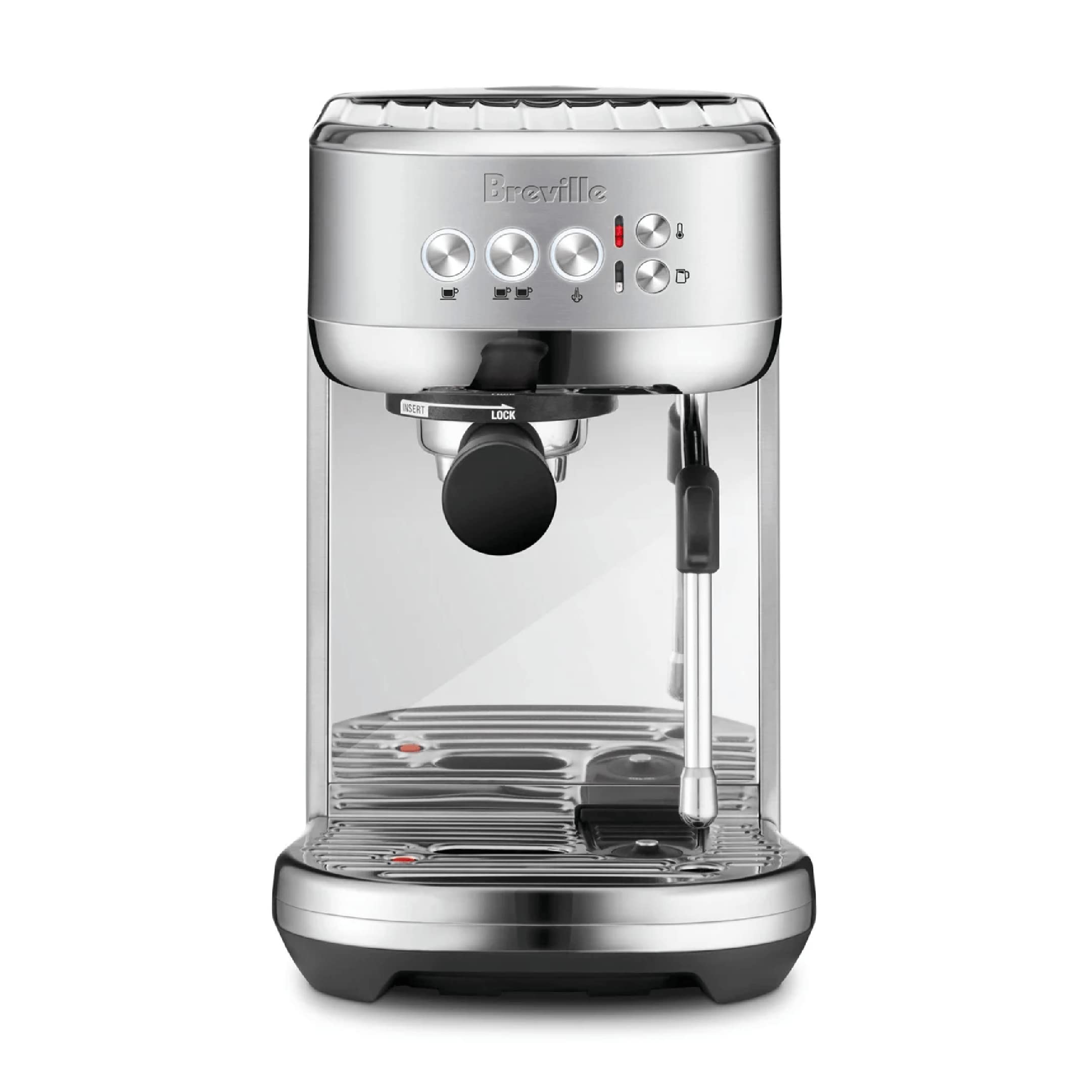 Book Cover Breville Bambino Plus Espresso Machine,64 Fluid Ounces, Brushed Stainless Steel, BES500BSS