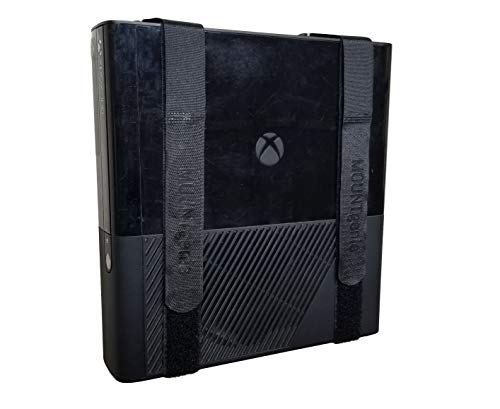 The All-in Wonder Mount by Mount Genie: The Easiest Wall Mount for All Components Routers Modems Xbox One Playstation | One Size Fits All | Home and Business (Black)