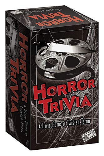 Horror Trivia Card Game - Test Your Knowledge of Horror Pop Culture Facts with 300 Scary Fun Trivia Questions