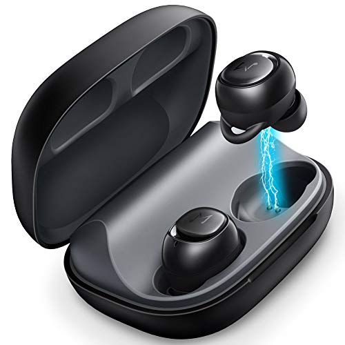 Book Cover MEBUYZ Bluetooth 5.0 Wireless Earbuds TWS 3D Stereo Sound Headphones, 60 H Playtime with Charging Box, True Wireless Built-in Mic Hands Free Call in-Ear Earpiece, Waterproof Sport Earphones Headset