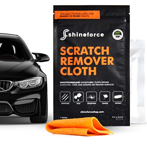 ShineForce Scratch Remover Cloth for Paint Repair & Scuff Removal, Magic Fix Nano Technology Eliminates Minor & Deep Scratches to Fine Polish, Detailing for Cars, Bikes, Boats, Appliances, Furniture