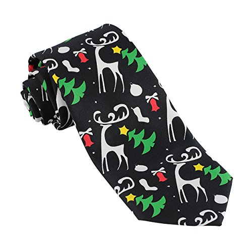 John William Christmas Ties For Men: Festive Holiday Neck Ties For Men