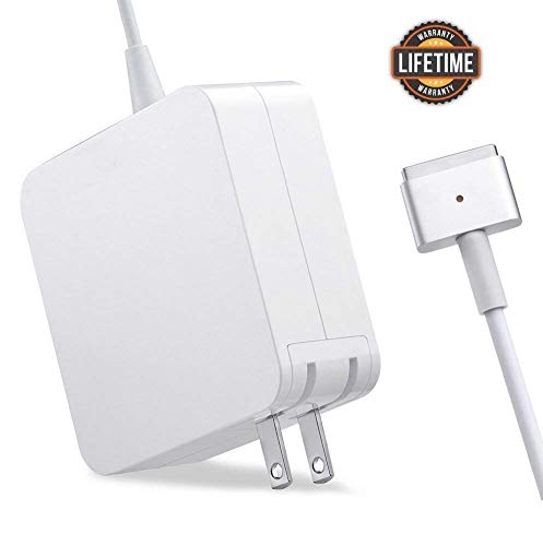 MacBook Pro Charger, 60W T-Tip Magsafe 2 Replacement, Power Adapter Compatible with Mac Book Charger/Mac Book air（ After Late 2012）
