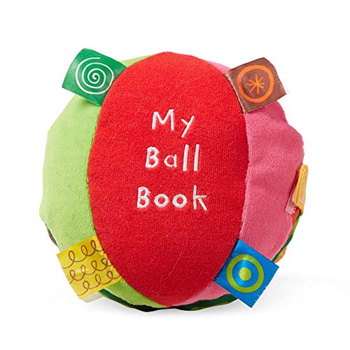 Book Cover Melissa & Doug K’s Kids My Ball Book 6-Page Soft Activity Book for Babies and Toddlers