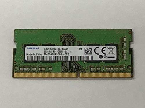 Book Cover SAMSUNG M471A1K43CB1-CTD 8GB DDR4 2666MHz Memory Module - Memory Modules (8GB, 1 x 8GB, DDR4, 2666 MHz, 260-Pin SO-DIMM, Black, Green)