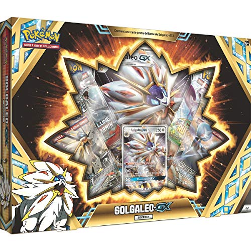 Pokemon - Coffret 4 boosters Solgaleo Gx (en français)