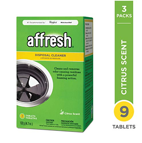 Book Cover Affresh W10509526M3 Disposal Cleaner 3 Pack