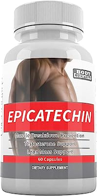 EPICATECHIN - 60 Capsules – 300mg Per Serving by Body Essentials – Maximize Muscle Growth – Increase Protein Synthesis, Gains, Lean Muscle – Increase Strength and Decrease Body Fat