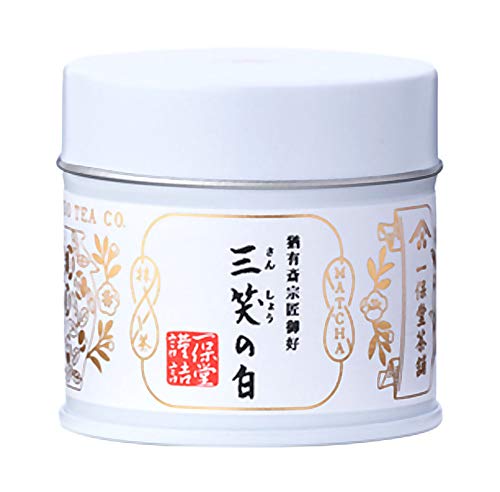 Kyoto Ippodo Matcha (Japanese Green Tea Powder) - Balanced Taste between Rich and Smooth - Sansho-no-shiro (20g Can)
