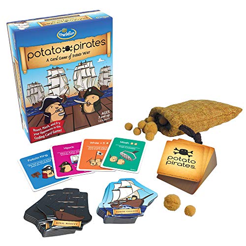 Book Cover Thinkfun Potato Pirates - The Coding Card Game