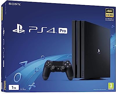 Book Cover Sony PlayStation 4 Pro 1TB Console - Black (PS4 Pro)
