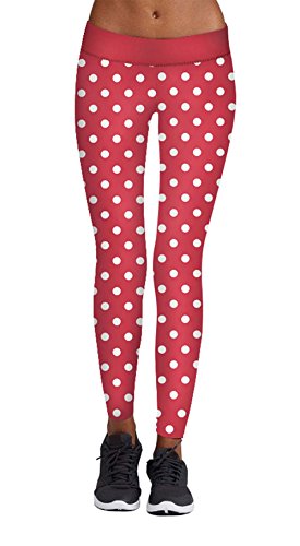 DREAGAL Women's Ugly Christmas Printed Ankle Length Footless Design Legging Pants