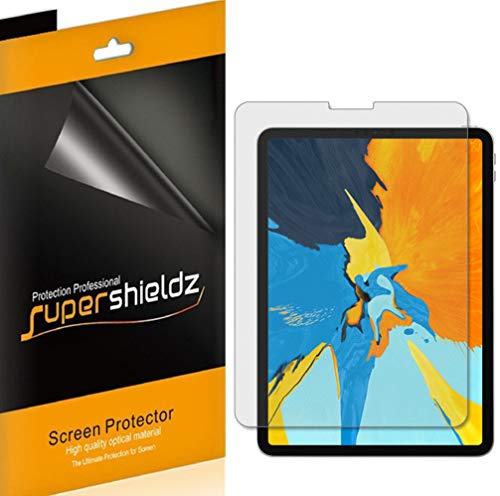 Supershieldz (3 Pack) for Apple iPad Pro 11 inch (2018 Release) Screen Protector, Anti Glare and Anti Fingerprint (Matte) Shield