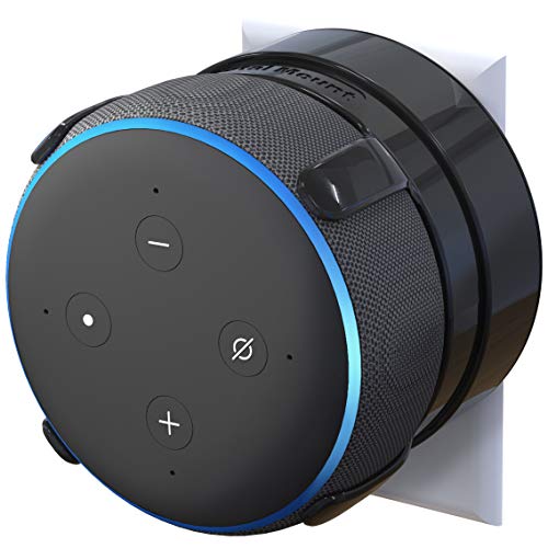 Book Cover TotalMount Echo Dot (3rd Gen) Power Outlet Mount (Includes Cable Management) - Black