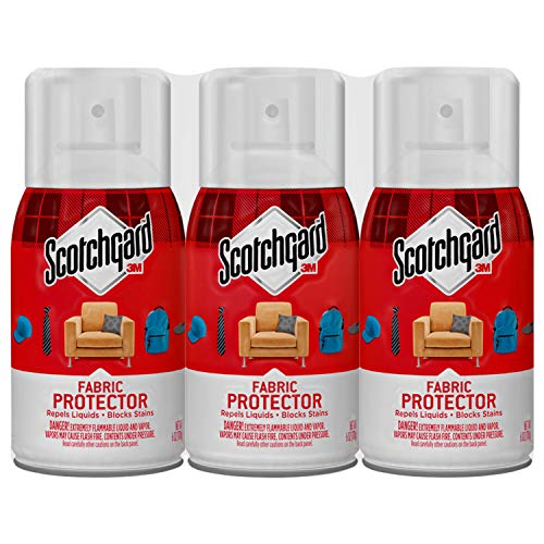 Scotchgard Fabric & Upholstery Protector, 3 Cans/6 Ounces per Can (18 Ounces Total)