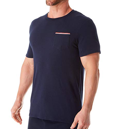 Lacoste Men's French Flag Pocket Lounge Top