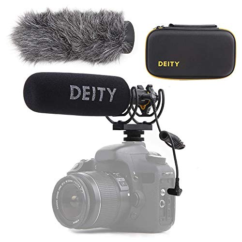 Deity V-Mic D4 Duo Dual Capsule Cardioid Microphone Camera-Mount Shotgun Mic with Rycote Shockmount for DSLR Camcorder Smartphone