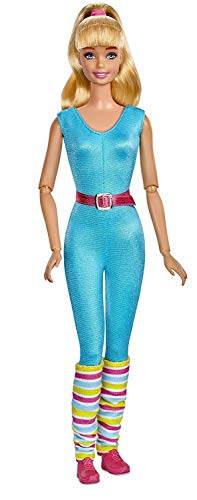 Disney Pixar Toy Story 4 Barbie Doll, Blonde, 11.5-inch, Wearing Workout Gear and Leg Warmers, Makes a Great Gift for 6 Year-Olds and Up
