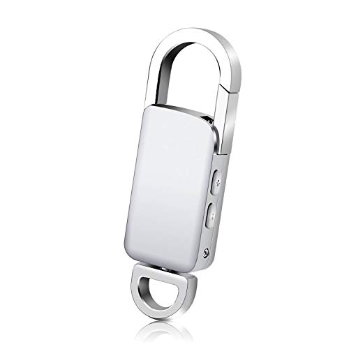 Voice Recorder, SNAHIKE 8GB USB Audio Voice Recorder, Rechargeable Metal Casing Digital Voice Recorder (Silver)