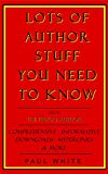 Lots of Author Stuff You Need to Know