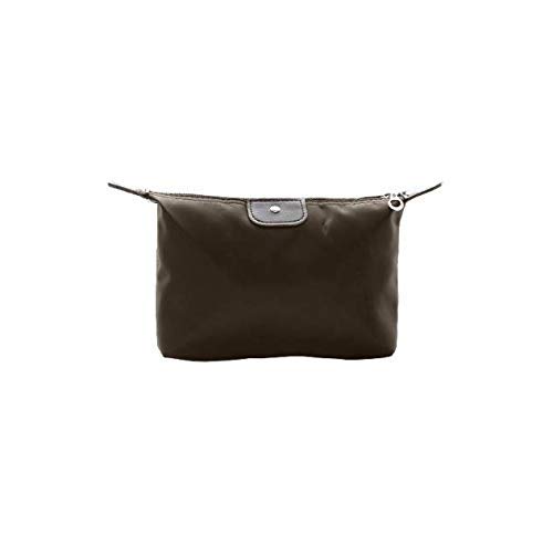 Woman Waterproof Toilet Makeup Bag Brush Organizers (Black)