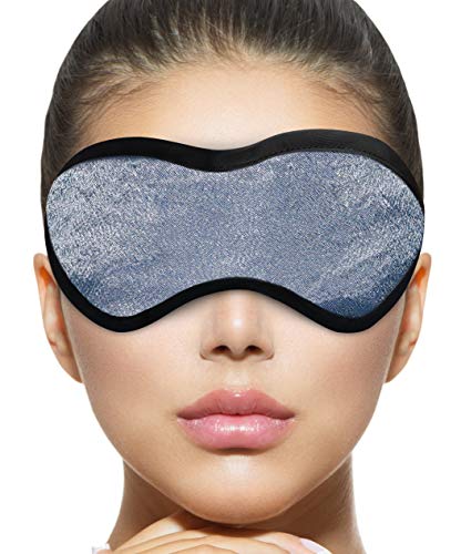 Book Cover Dry Eye Mask, Warm Moist Heat Eye Compress, Stye Treatment a Premium, Professional Eye Compress, Machine Washable Cover and All Natural Eyelid Wipes.