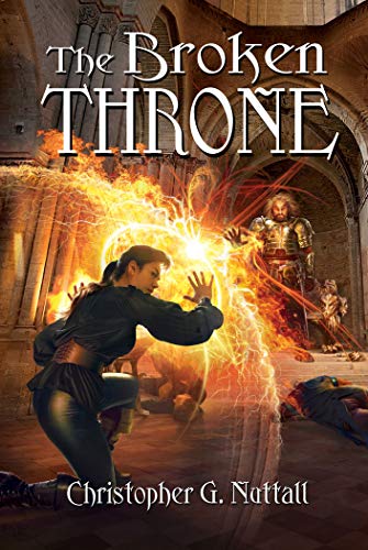 Book Cover The Broken Throne (Schooled in Magic Book 16)