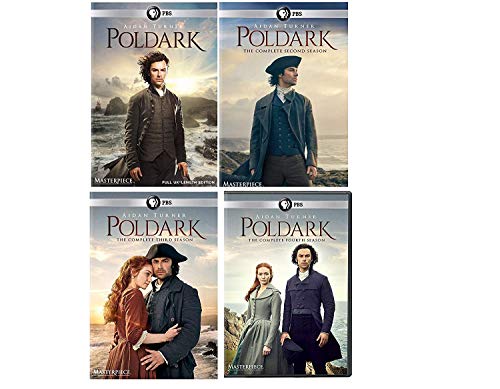 VA Poldark: Complete Series Seasons 1-4 DVD - Region 1 - Classic - Historical Drama - English - Adult - 144+ - Movies & TV
