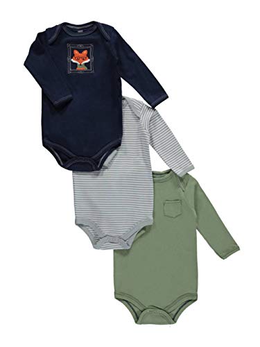 Hudson Baby Baby Girls' Long Sleeve Bodysuits