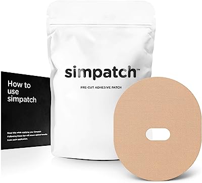 Book Cover SIMPATCH - Guardian, Enlite Adhesive Patch (25-Pack) (Tan)