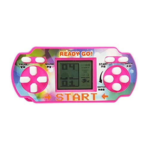 OLSETI Mini Handheld Game for Tetris Racing Car Puzzle Game Kids Toy Handheld Games Random Color