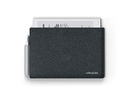 reMarkable Folio: Petrol Blue - Wool Felt - The Official Sleeve for The reMarkable Paper Tablet