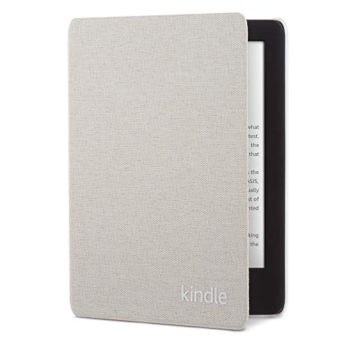 Book Cover Kindle Fabric Cover - Sandstone White (10th Gen - 2019 release onlyâ€”will not fit Kindle Paperwhite or Kindle Oasis).