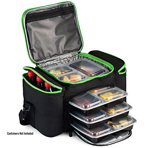 Cooler Bag Insulated By Outdoorwares Large Capacity Bag Durable, Insulated Tote To Keep Foods And Drinks In The Right Temperature - Good For Travel, Picnic, Beach Hiking, Camping ETC.