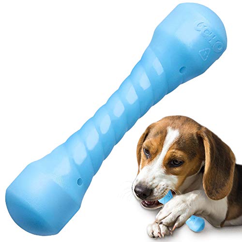 ucho Chew Dog Toys for Aggressive Chewers, Best Indestructible Tough Rubber Dog Chew Toys for Medium and Large Chewers Perfects for Interactive & Training & Cleaning Teeth