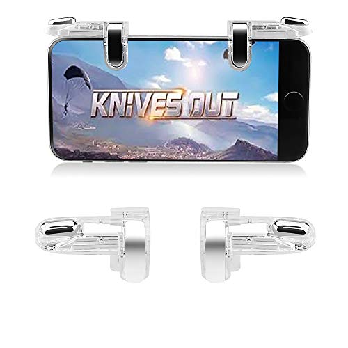 PUBG Controller,Xunpuls pubg Mobile Controller Phone Game Triggers Sensitive Shoot and Aim Triggers Gamepad for PUBG/Knives Out/Rules of Survival for iPhone iOS/Android