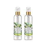 TEATOC Organic Aloe Vera Gel | 100% Pure Aloe With 99.9% Real Gold Component Great for Sunburn Relief, Soothing, Eczema, Psoriasis, Razor Burn, Acne - 8.45 oz, Pack of 2